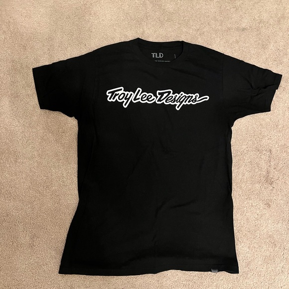 Men’s Troy Lee Design Black T Shirt - Picture 1 of 2